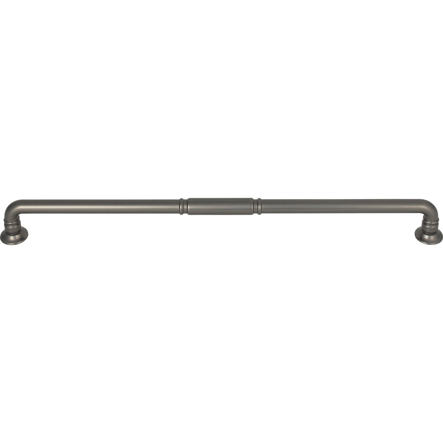 TOP KNOBS TK1007AG Kent 12" Center to Center Bar Pull - Ash Gray