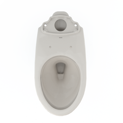 TOTO C776CEG#12 Drake Elongated Tornado Flush Toilet Bowl With Cefiontect - Sedona Beige