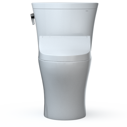 TOTO MW4483084CEMFGN#01 Washlet+ Aquia Iv Arc Two-Piece Elongated Dual Flush 1.28 And 0.9 Gpf Toilet With C5 Bidet Seat - Cotton White
