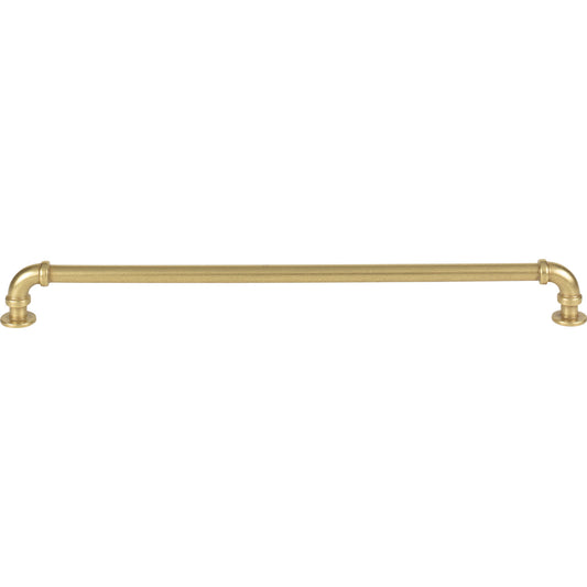 ATLAS 434-UB Steam Punk 12" Center to Center Bar Pull , Vintage Brass