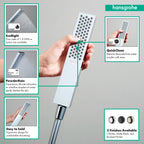 HANSGROHE 24321001 Pulsify E Baton Handshower 100 1-Jet, 1.75 GPM - Chrome