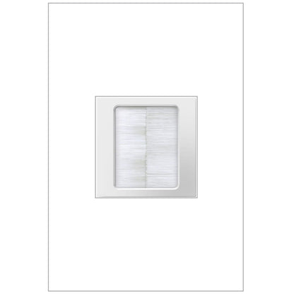 LEGRAND ACBRSTPW1 ADORNE  In-Wall Cable Access Port, White