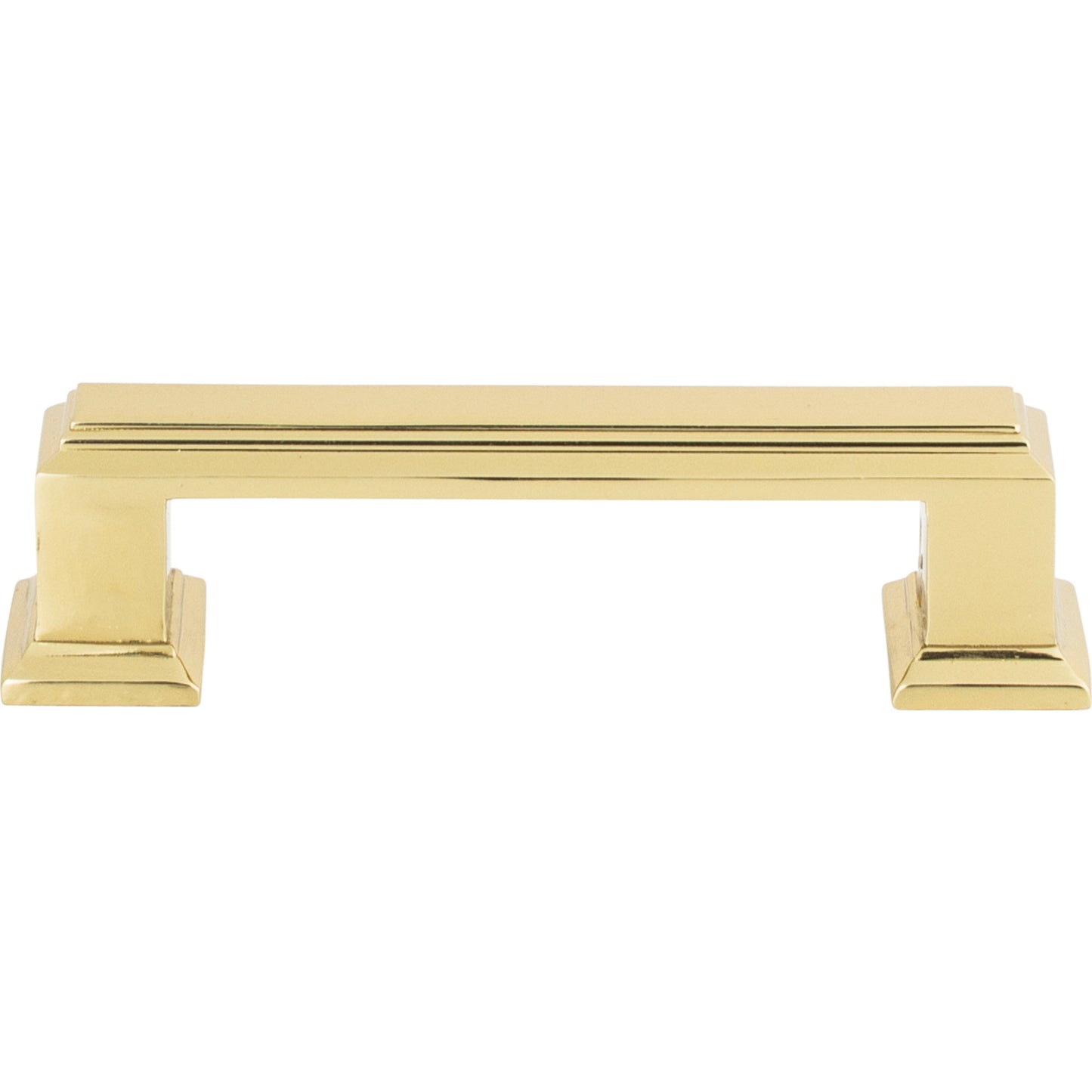 ATLAS 291-FG Sutton Place 3" Center to Center Bar Pull , French Gold