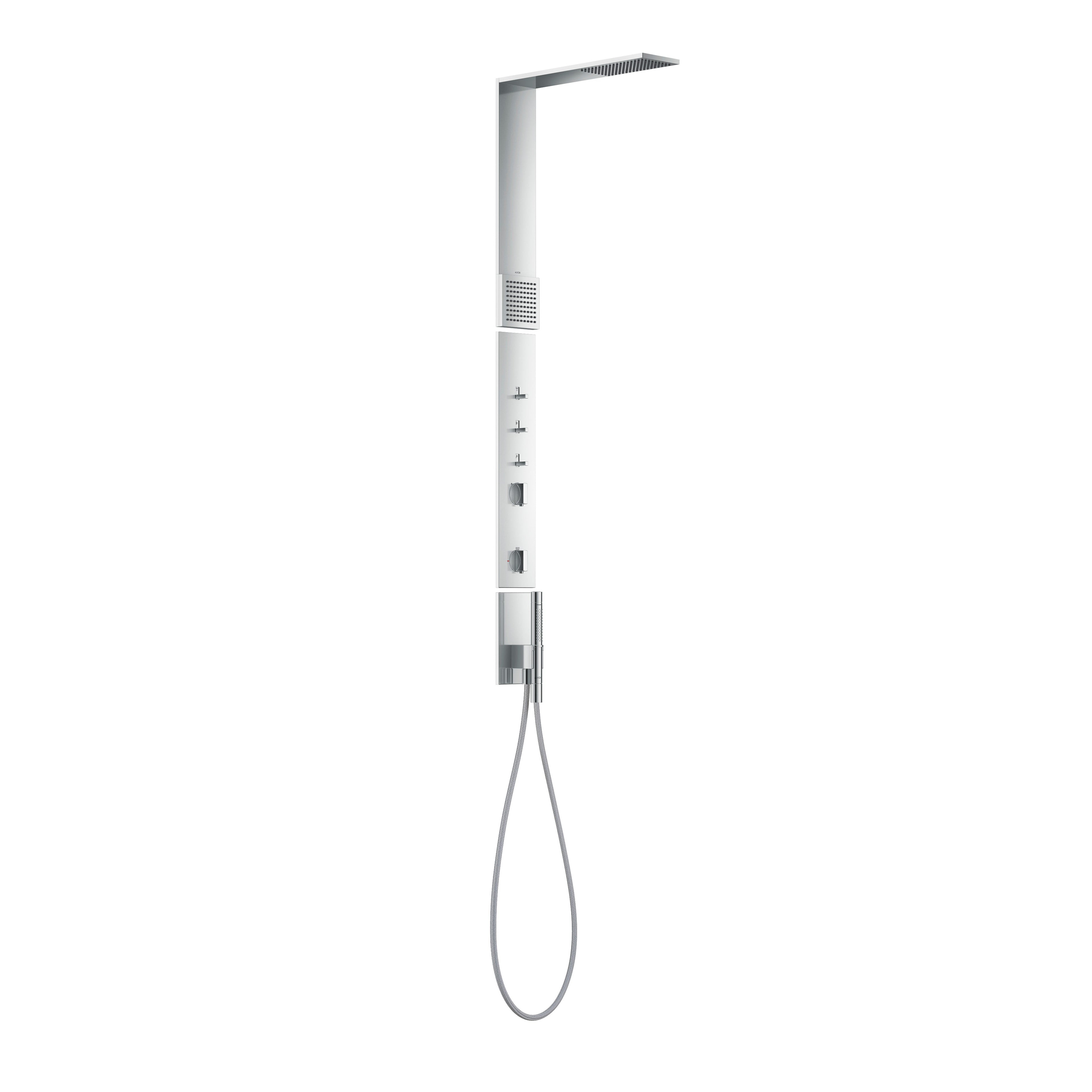 AXOR 12595001 ShowerComposition Shower Column Set, 2.5 GPM - Chrome