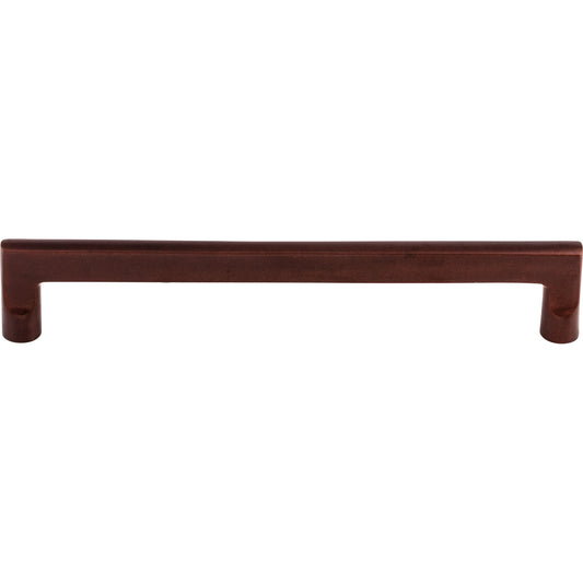 TOP KNOBS M1373 Aspen Flat Sided 9" Center to Center Bar Pull - Mahogany Bronze