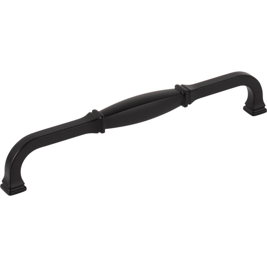 JEFFREY ALEXANDER 278-192MB Audrey 192 mm Center-to-Center Bar Pull - Matte Black