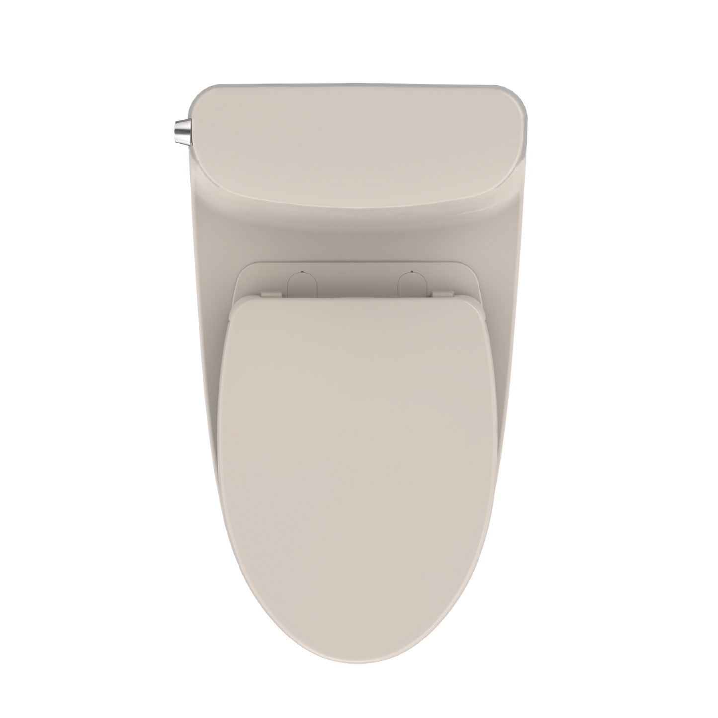 TOTO MS642124CEFG#12 Nexus One-Piece Elongated 1.28 GPF Universal Height Toilet with CEFIONTECT and SS124 SoftClose Seat , Sedona Beige