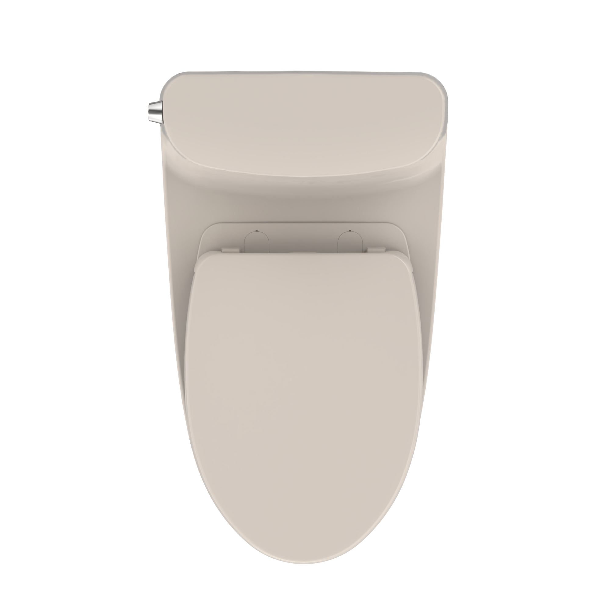 TOTO MS642124CEFG#12 Nexus One-Piece Elongated 1.28 Gpf Universal Height Toilet With Cefiontect And Ss124 Softclose Seat - Sedona Beige