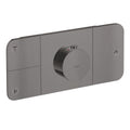 AXOR 45713341 ONE Thermostatic Module Trim for 3 Functions - Brushed Black Chrome