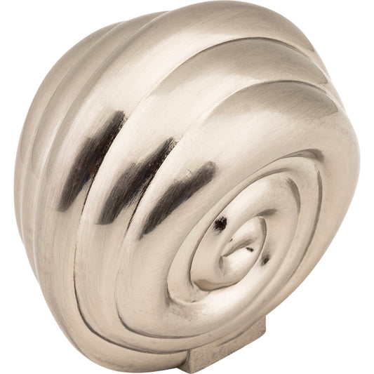 JEFFREY ALEXANDER 415SN Lille 1-3/8" Length Mushroom Knob , Satin Nickel