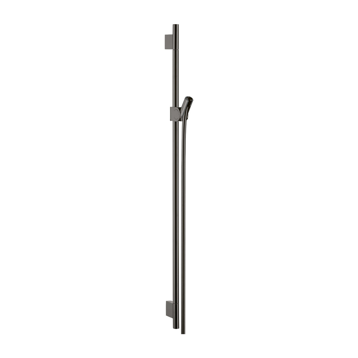 AXOR 27989330 Uno Wallbar 36" - Polished Black Chrome