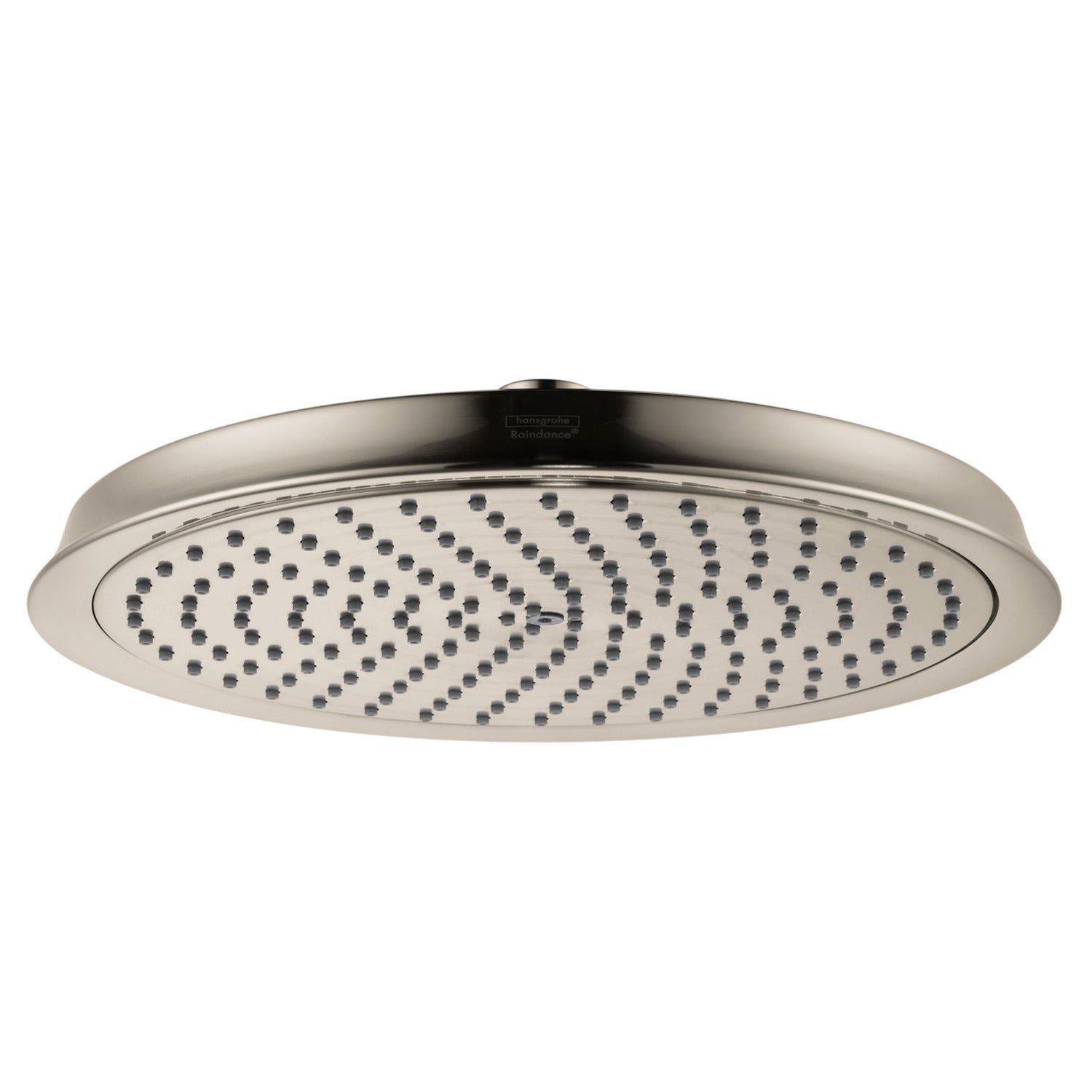 HANSGROHE 28427821 Raindance Classic Showerhead 240 1-Jet, 2.5 GPM - Brushed Nickel