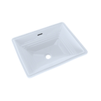 TOTO LT533#01 Promenade Rectangular Undermount Bathroom Sink - Cotton White