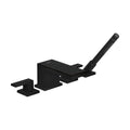 AXOR 47430671 MyEdition 4-Hole Roman Tub Set Trim with 1.75 GPM Handshower - Matte Black