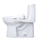 TOTO MW6044726CEFG#01 WASHLET+ UltraMax II One-Piece Elongated 1.28 GPF Toilet and WASHLET+ S7 Contemporary Bidet Seat , Cotton White