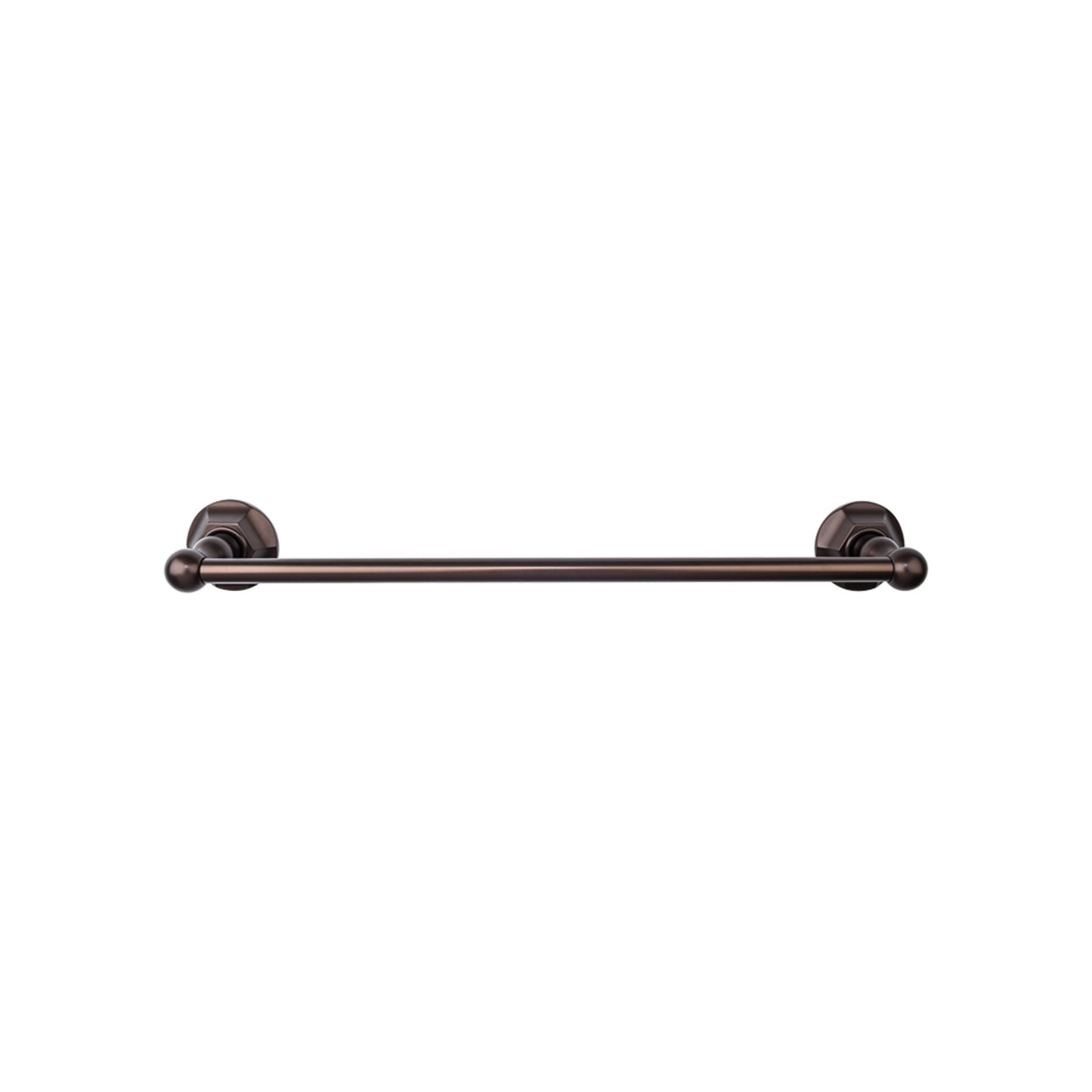 TOP KNOBS ED8ORBB TOP BATH (R) Edwardian Bath Single 26 1/2" Wall Mounted Towel Bar - Oil Rubbed Bronze