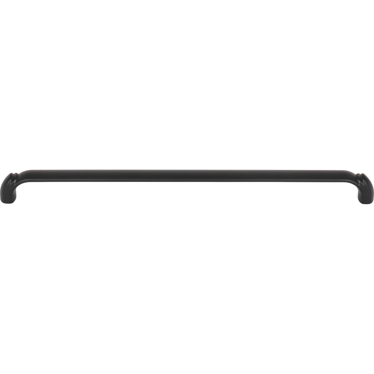 TOP KNOBS TK1036BLK Pomander 12" Center to Center Bar Pull - Flat Black