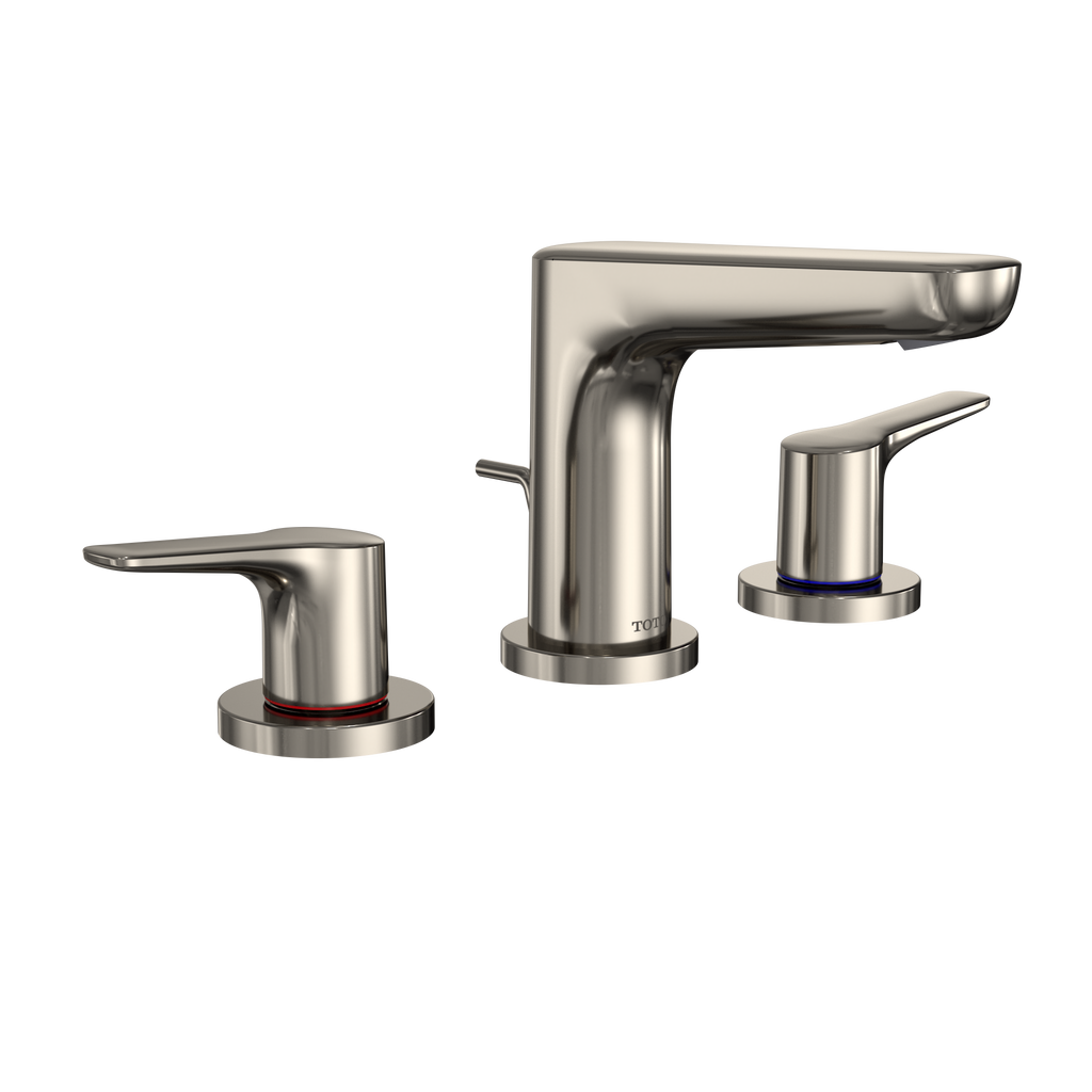 TOTO TLG03201U#PN Gs 1.2 Gpm Two Handle Widespread Bathroom Sink Faucet - Polished Nickel