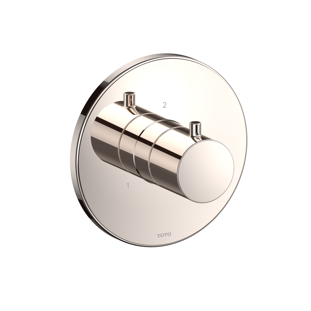 TOTO TBV01103U#PN Round Two-Way Diverter Shower Trim - Polished Nickel