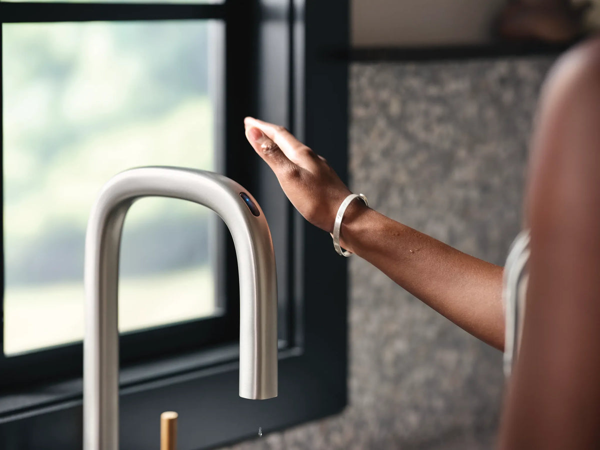 MOEN S74001EV2SRS Tenon Motion Control Smart Pulldown Touchless Kitchen Faucet - Spot Resist Stainless