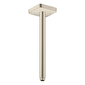AXOR 26966821 ShowerSolutions Extension Pipe for Ceiling Mount SoftCube, 12" - Brushed Nickel