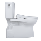 TOTO MW4744736CUFGA#01 Washlet+ Vespin Ii 1G Two-Piece Elongated 1.0 Gpf Toilet With Auto Flush Washlet+ S7A Contemporary Bidet Seat - Cotton White