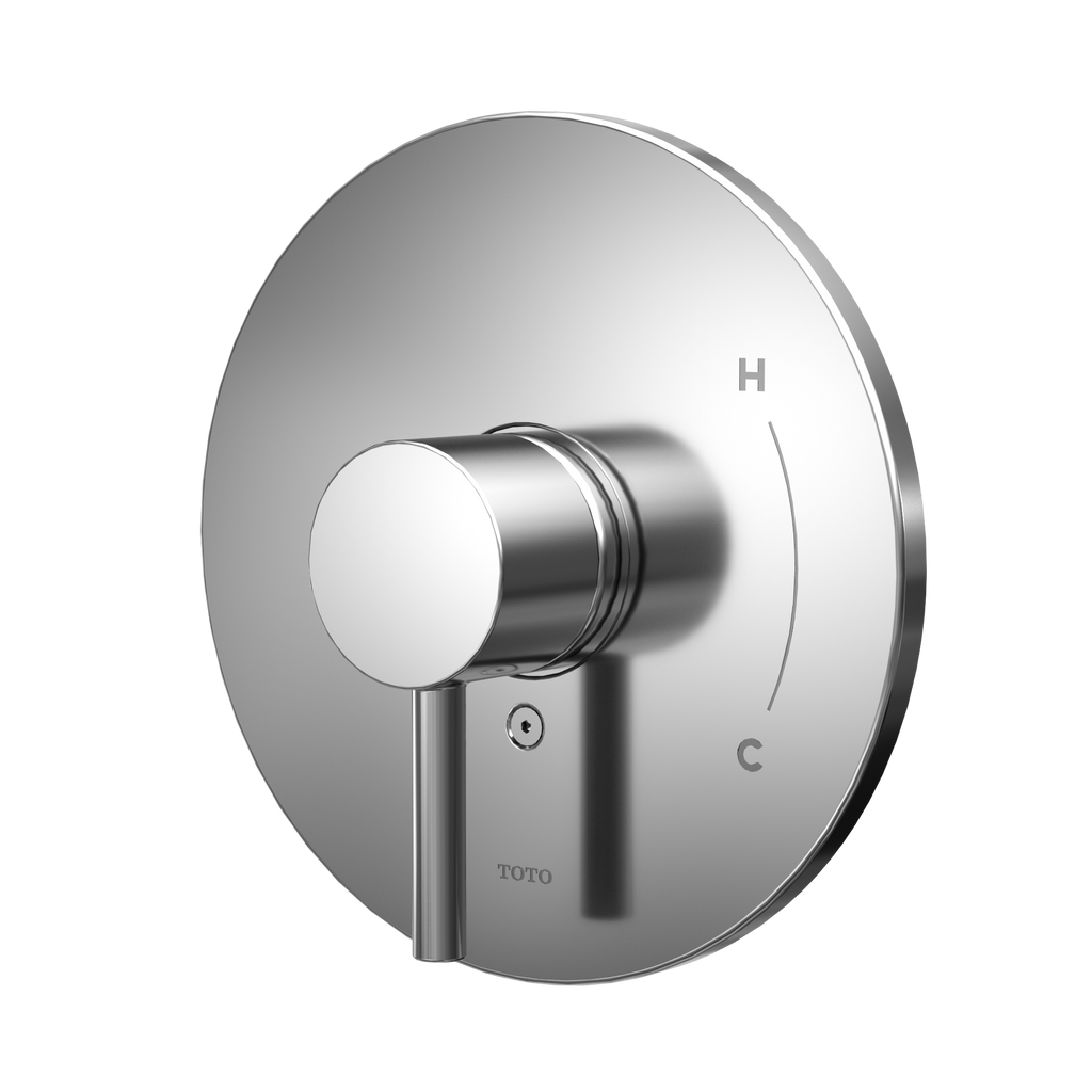 TOTO TBV01801U#CP Round Pressure Balance Valve Shower Trim - Polished Chrome