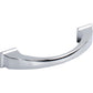 JEFFREY ALEXANDER 944-96PC Roman 96 mm Center-to-Center Arch Pull - Polished Chrome