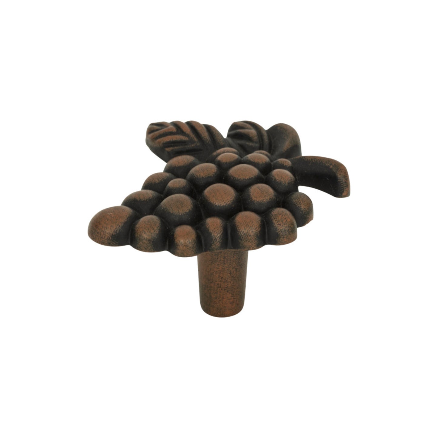 ATLAS 2173-R Vineyard Grapes 2" Length Novelty Knob - Rust