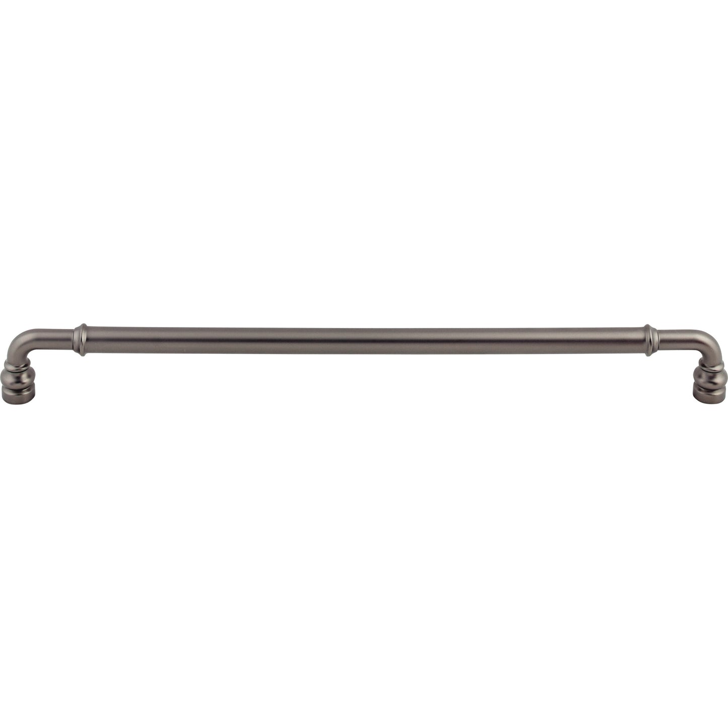 TOP KNOBS TK888AG Brixton 12" Center to Center Bar Pull - Ash Gray