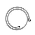 AXOR 28227000 Shower Solutions Textile Hose with Cylindircal and Conical Nut, 49" - Chrome