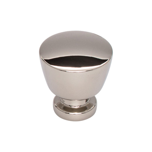 TOP KNOBS TK961PN Allendale 1 1/4" Diameter Round Knob , Polished Nickel