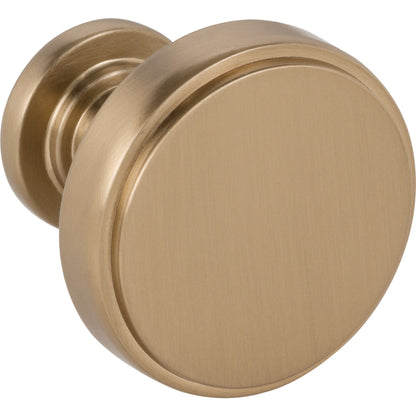 JEFFREY ALEXANDER 171SBZ Richard 1-1/4" Diameter Round Knob - Satin Bronze