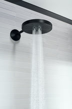 AXOR 48481671 ONE Showerhead 280 2-Jet with Showerarm Trim, 2.5 GPM - Matte Black