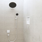 HANSGROHE 56061700 XtraStoris Original Wall Niche with Integrated Frame 12"x 12"x 4" - Matte White