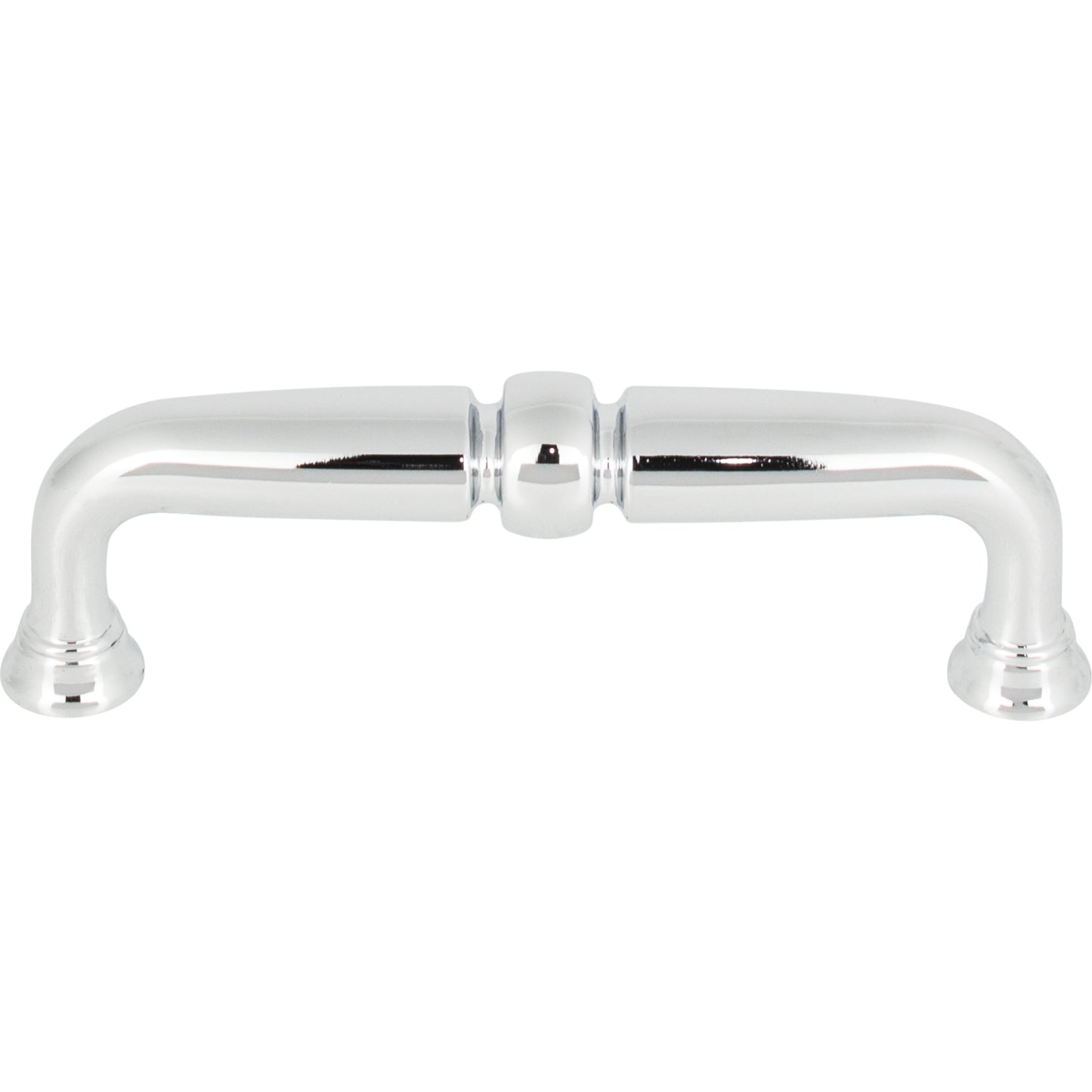 TOP KNOBS TK1021PC Henderson 3 3/4" Center to Center Bar Pull - Polished Chrome