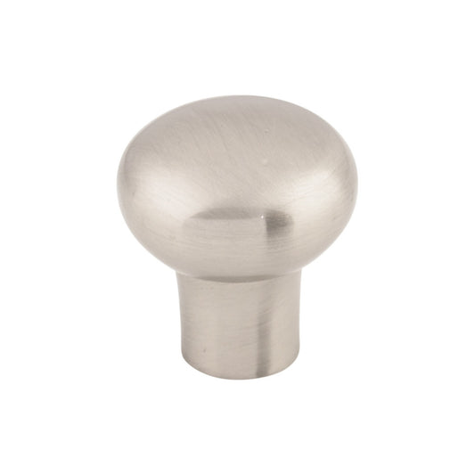 TOP KNOBS M2077 Aspen II Round 7/8" Diameter Round Knob , Brushed Satin Nickel