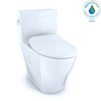 TOTO MS624234CEFG#01 Legato One-Piece Elongated 1.28 Gpf Toilet With Cefiontect And Softclose Seat - Cotton White