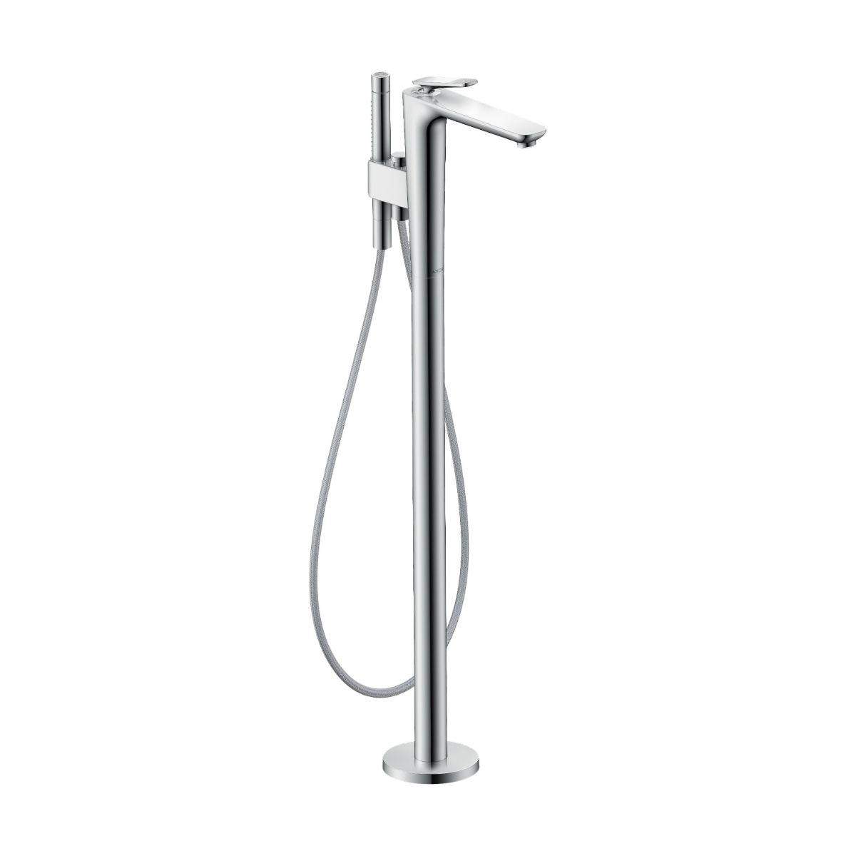 AXOR 49441001 Citterio C Freestanding Tub Filler Trim with 1.75gpm Handshower- Cubic Cut - Chrome