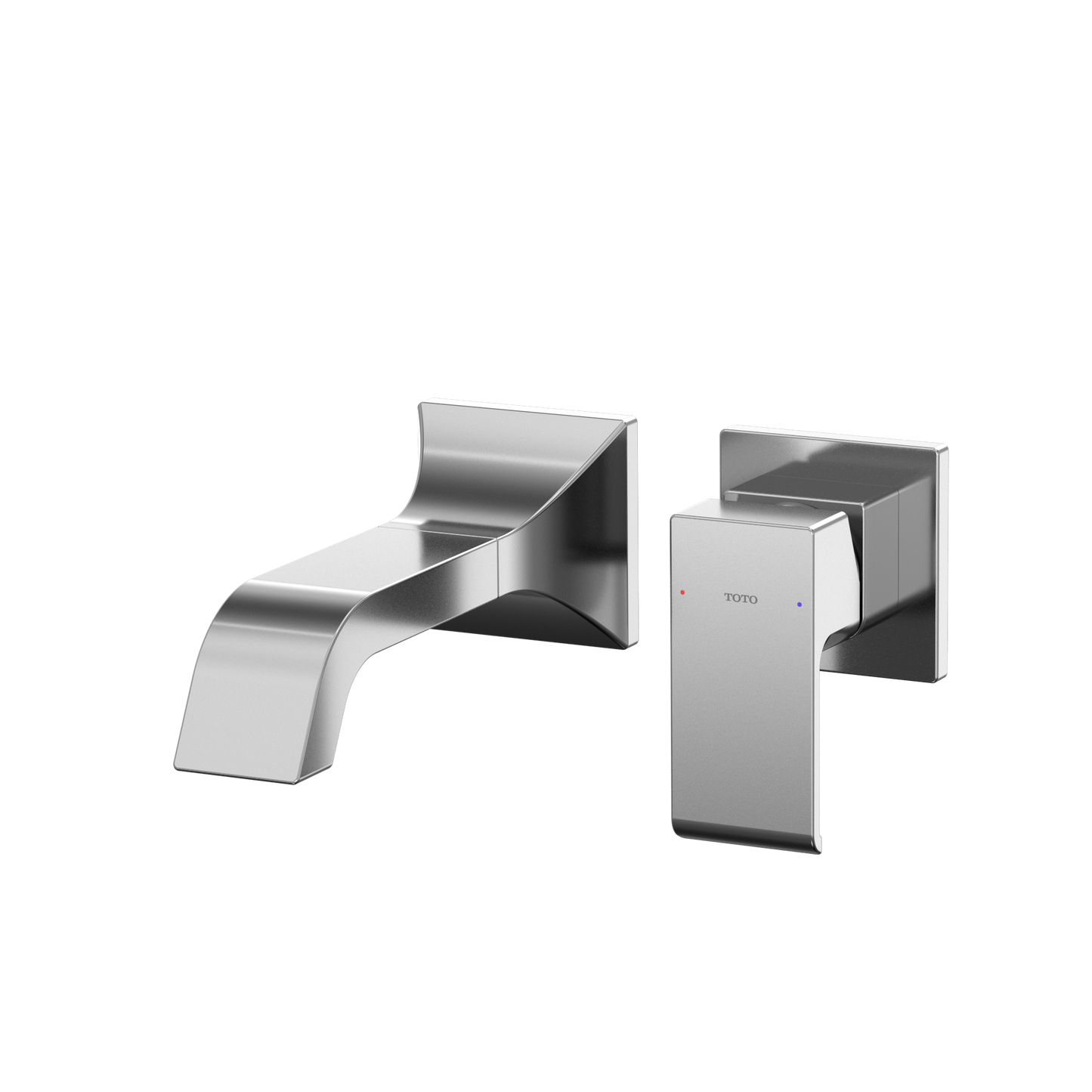 TOTO TLG08307U#CP GC 1.2 GPM Wall-Mount Single-Handle Bathroom Faucet with COMFORT GLIDE Technology , Polished Chrome