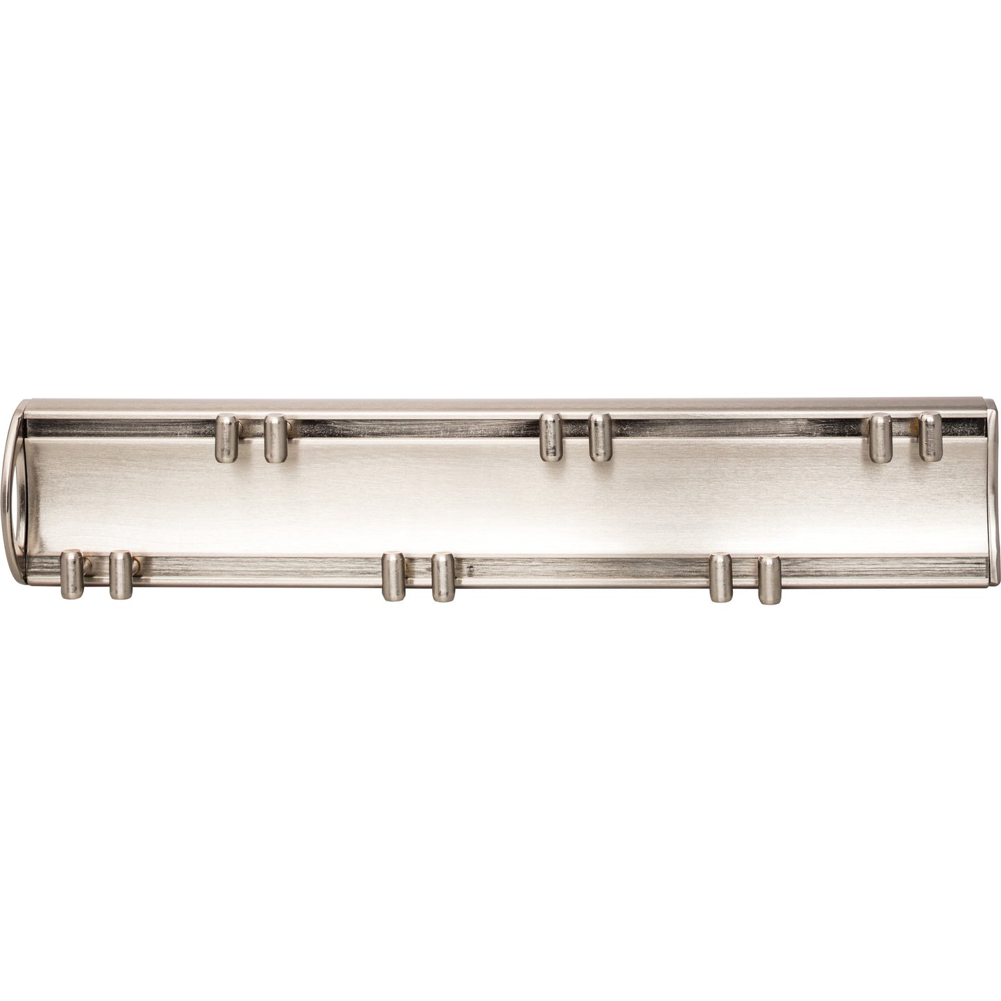 HARDWARE RESOURCES 355B-SN Satin Nickel 14" Belt Rack - Satin Nickel