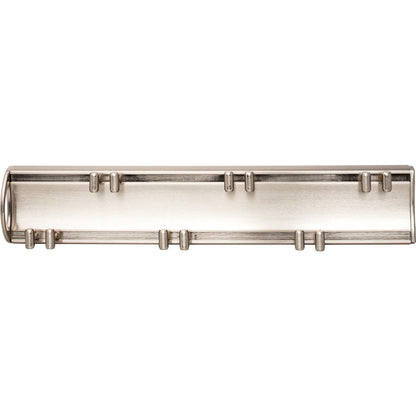 HARDWARE RESOURCES 355B-SN Satin Nickel 14" Belt Rack - Satin Nickel