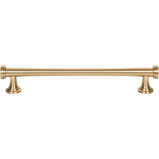 ATLAS 327-WB Browning 6 5/16" Center to Center Bar Pull - Warm Brass