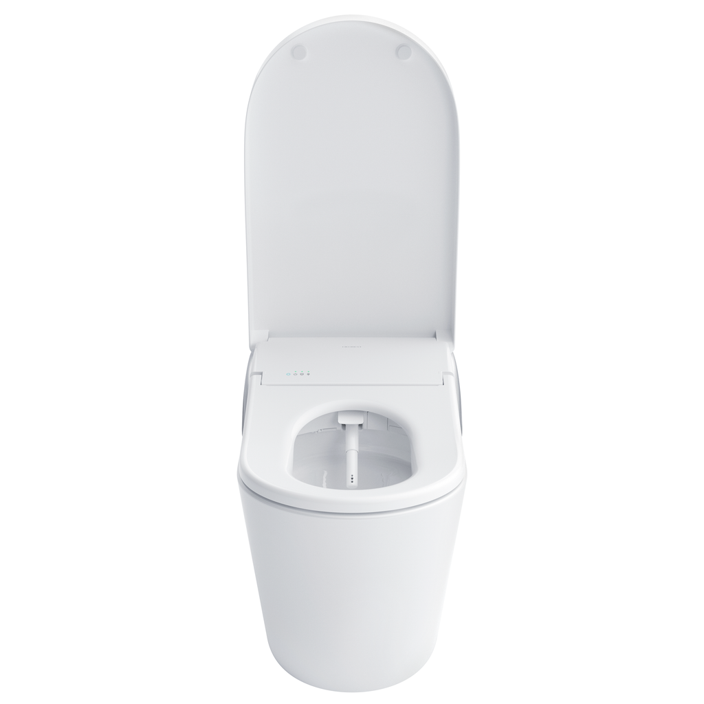 TOTO MS8732CUMFG#01S Neorest Ls Dual Flush 1.0 Or 0.8 Gf Integrated Bidet Toilet - Cotton White