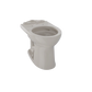 TOTO C453CUFG#03 Drake II Universal Height Round Toilet Bowl with CEFIONTECT , Bone