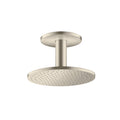 AXOR 35365821 ShowerSolutions Showerhead 250 2-Jet Ceiling Connection, 1.75 GPM - Brushed Nickel