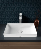 TOTO LT476MT#CMW Kiwami Rectangular 23" Vessel Bathroom Sink With Cefiontect - Clean Matte