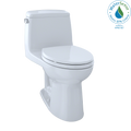 TOTO MS854114EG#01 Eco Ultramax One-Piece Elongated 1.28 Gpf Toilet With Cefiontect - Cotton White