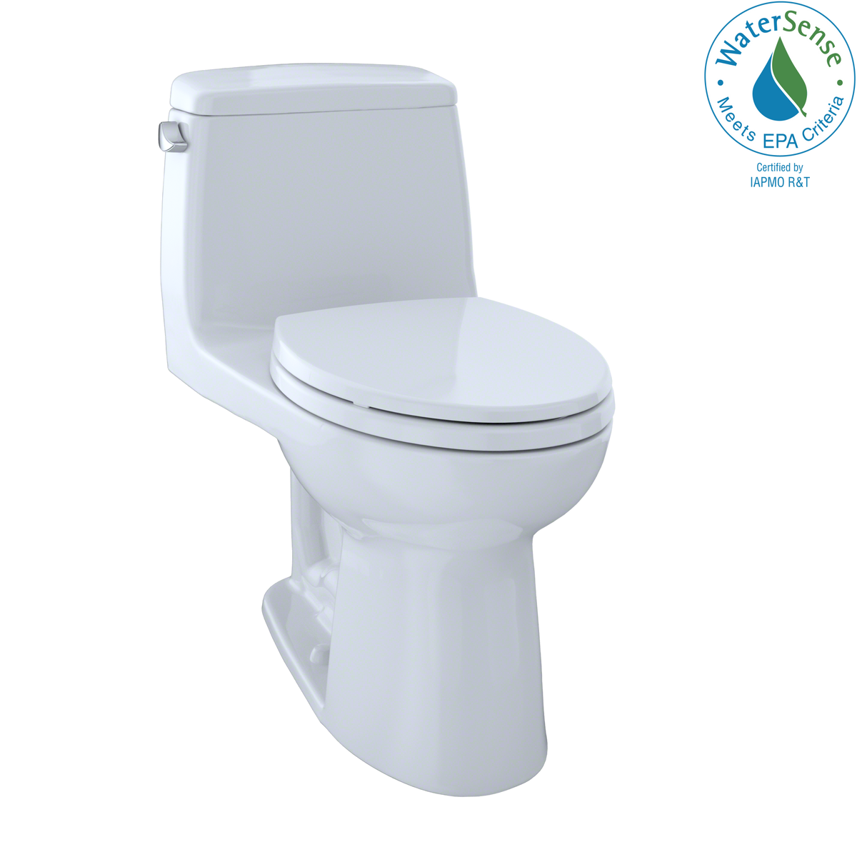 TOTO MS854114EG#01 Eco Ultramax One-Piece Elongated 1.28 Gpf Toilet With Cefiontect - Cotton White
