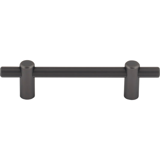 TOP KNOBS TK3252AG Dempsey 3 3/4" Center to Center Bar Pull - Ash Gray